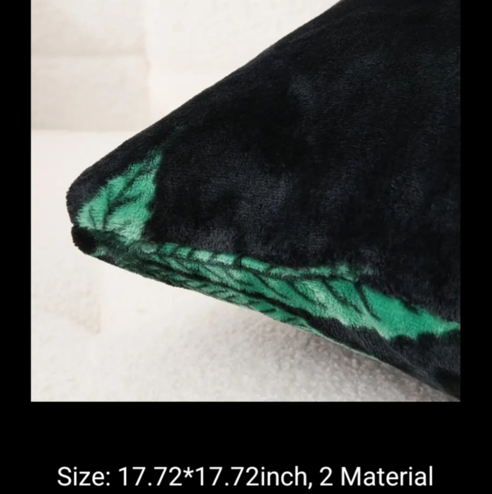 pot leaf pillow cases Set Of 3 - Picture 3 of 4